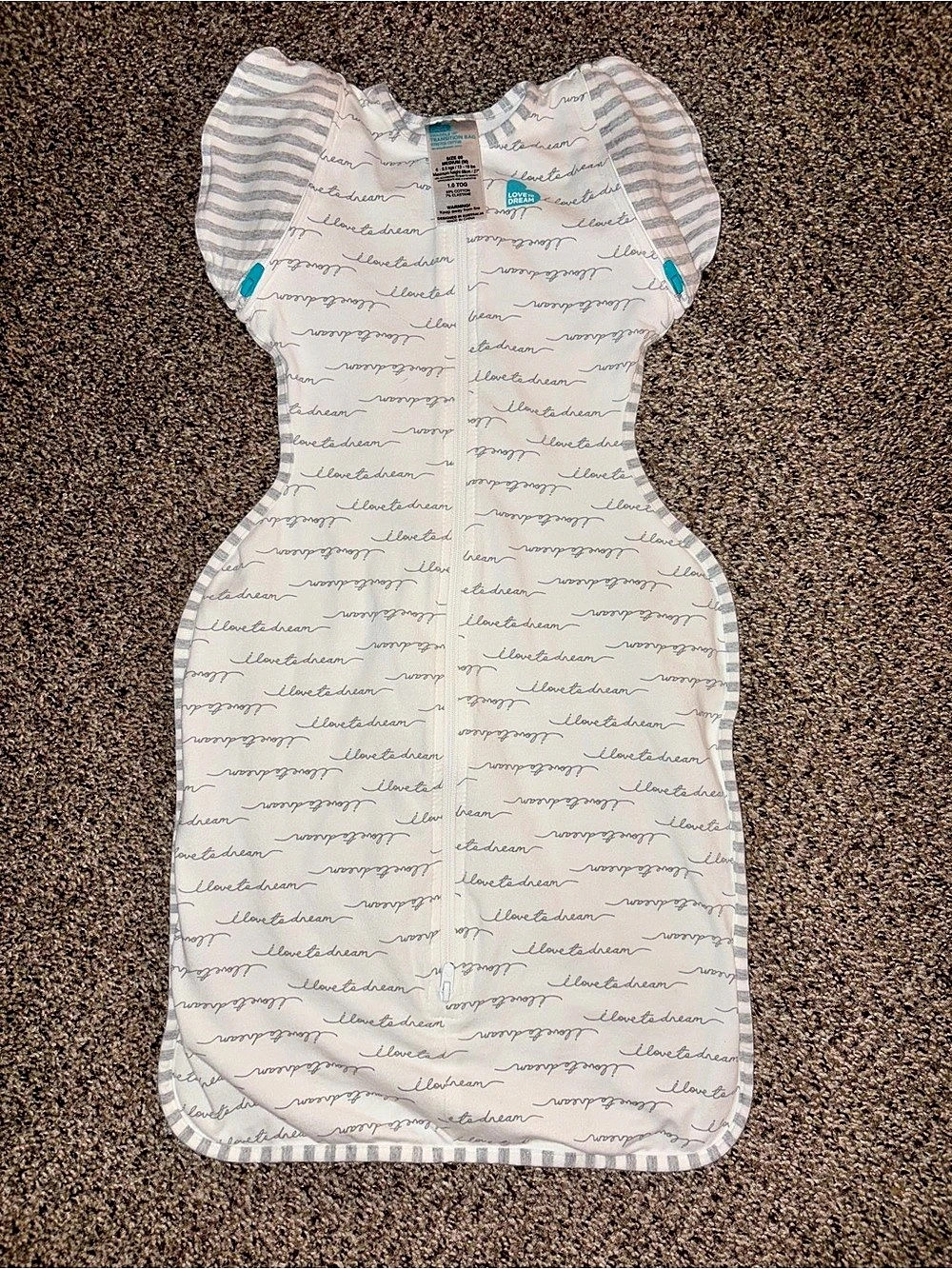 Love to Dream Swaddle Up Transition Bag 1.0 TOG Sleep Sack Baby M